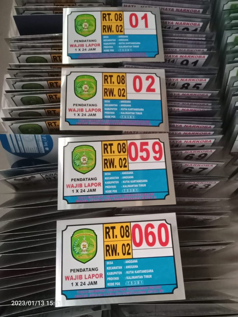 plat-nomor-rumah kalimantan-timur