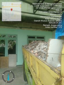 Jasa buang puing sampah proyek di Jakarta Barat