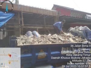 Jasa profesional buang puing proyek di Jakarta