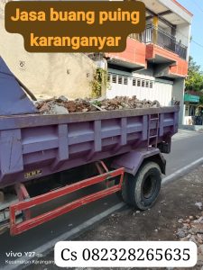 Jasa buang puing karanganyar