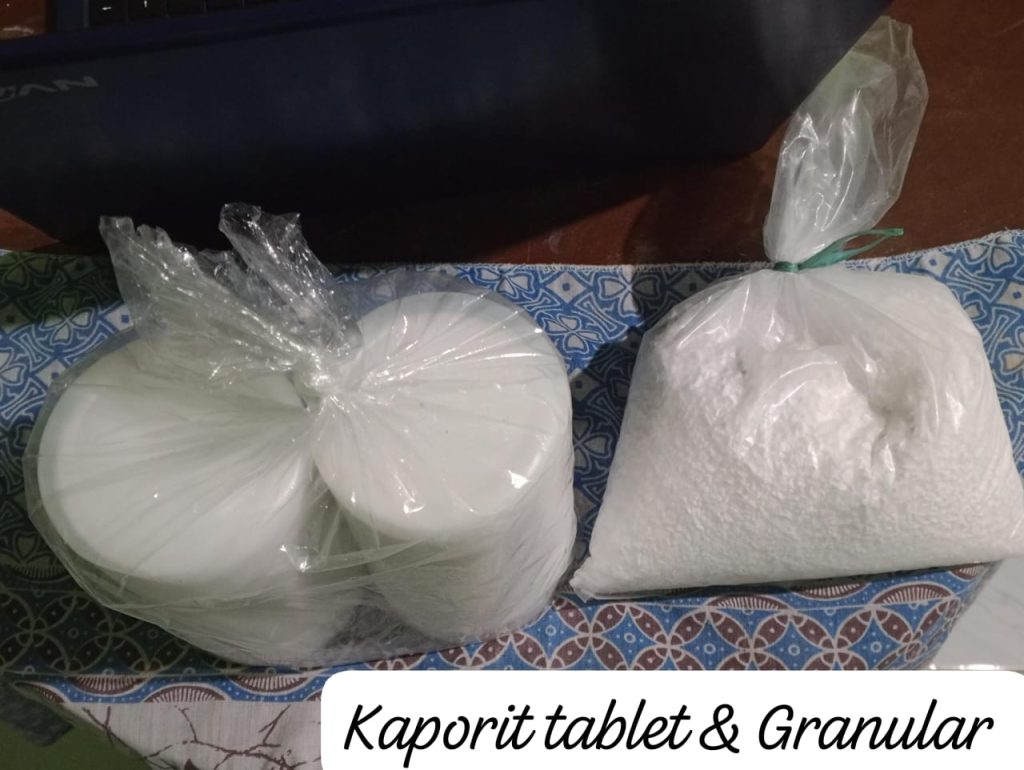 Kaporit untuk penjernih air kolam renang, menjaga kebersihan dan kejernihan air